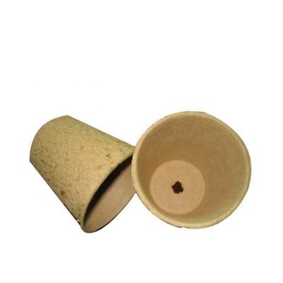 качество  Cheap Price Eco-friendly Recyclable Paper Pulp Wrinkle To Recycle Eco-friendly Paper Pulp Flower Seed Tray For Plant Mini Flower Pot For Sale завод